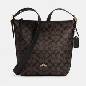 Coach Signature Val Duffle Crossbody NWT